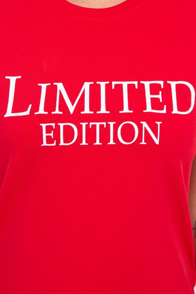  Bluzka Limited edition czerwona