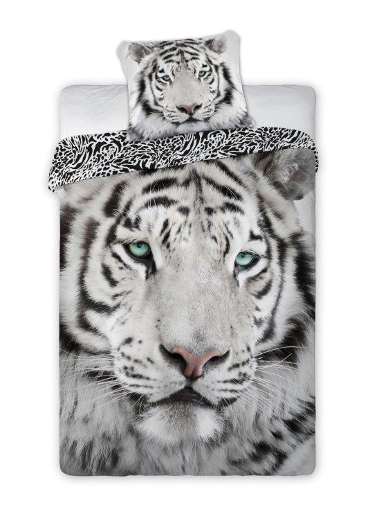 Pościel 3D Wild Tygrys 140 x 200 cm Bawełna